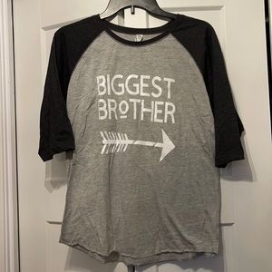 Boys 10/12 (Youth Large) Biggest brother shirt